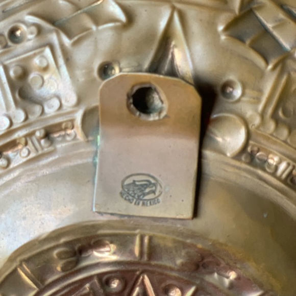 Vintage Copper like Sun Wall Art Aztec calendar 2 in 1 bundle - Picture 7 of 12